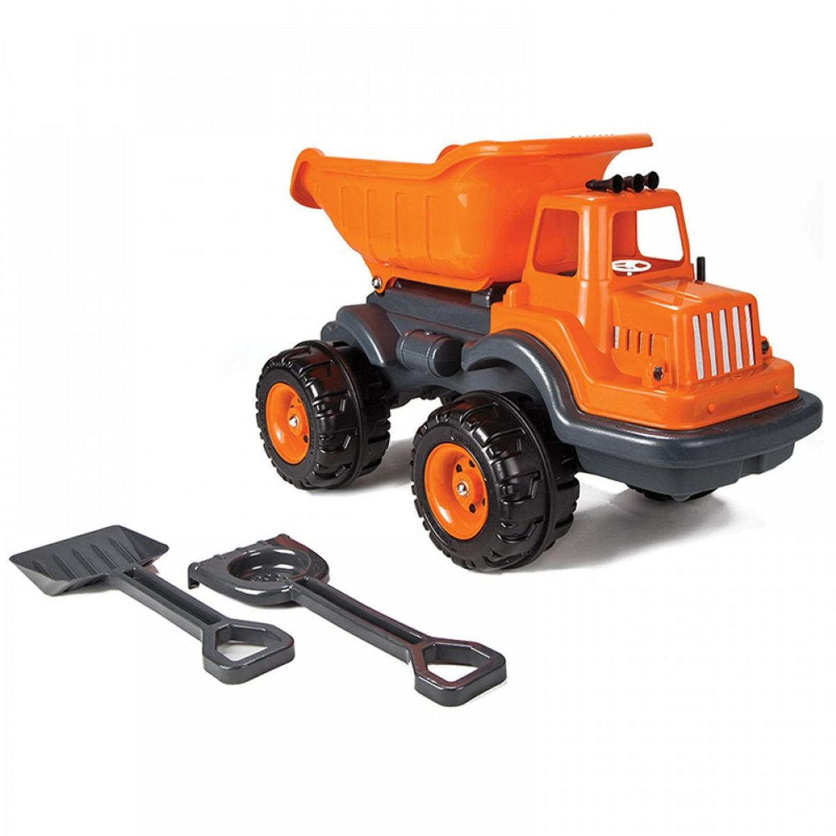 SPIELZEUGAUTO Muldenkipper 06607 orange Tragkraft 5 kg, Kippmulde, Kunststoff, ab 3 Jahren, Baustellenfahrzeug - Orange, Kunststoff (43.5/45/80cm) - Pilsan