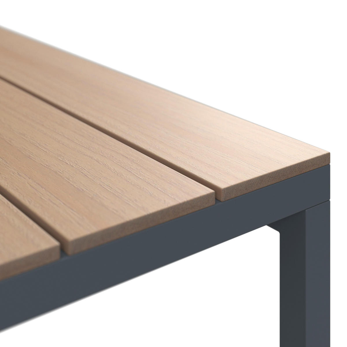 LOUNGEGARNITUR Chiara Grün Outdoorstoff/Metall +Abdeckung - Hellgrau, Metall - Bessagi Garden