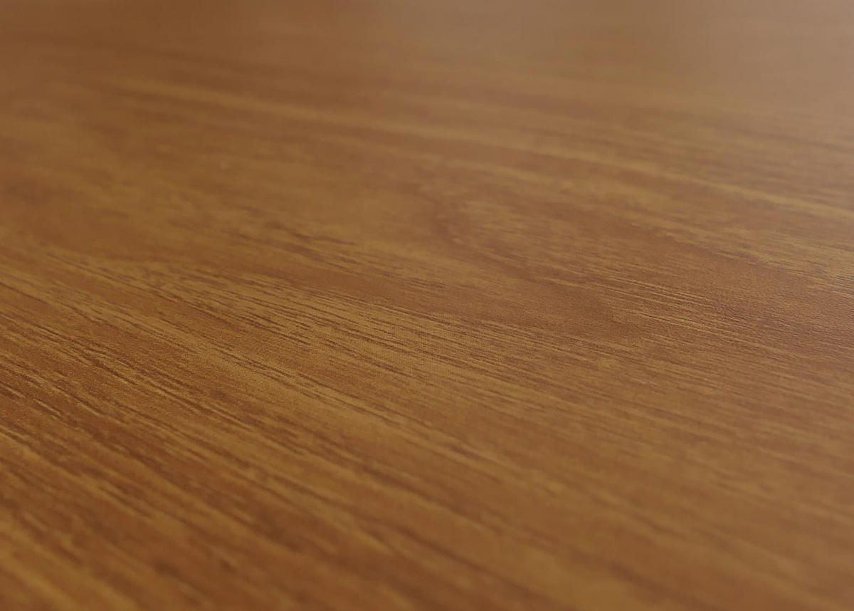 ESSZIMMERTISCH rechteck Walnuss Dekor - Walnussfarben, Metall (90/200/77cm) - MCW