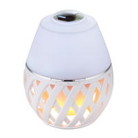 LED TISCHLEUCHTE Stream Weiß - Weiß, Kunststoff (14.8/14.8/20cm) - Globo Lighting