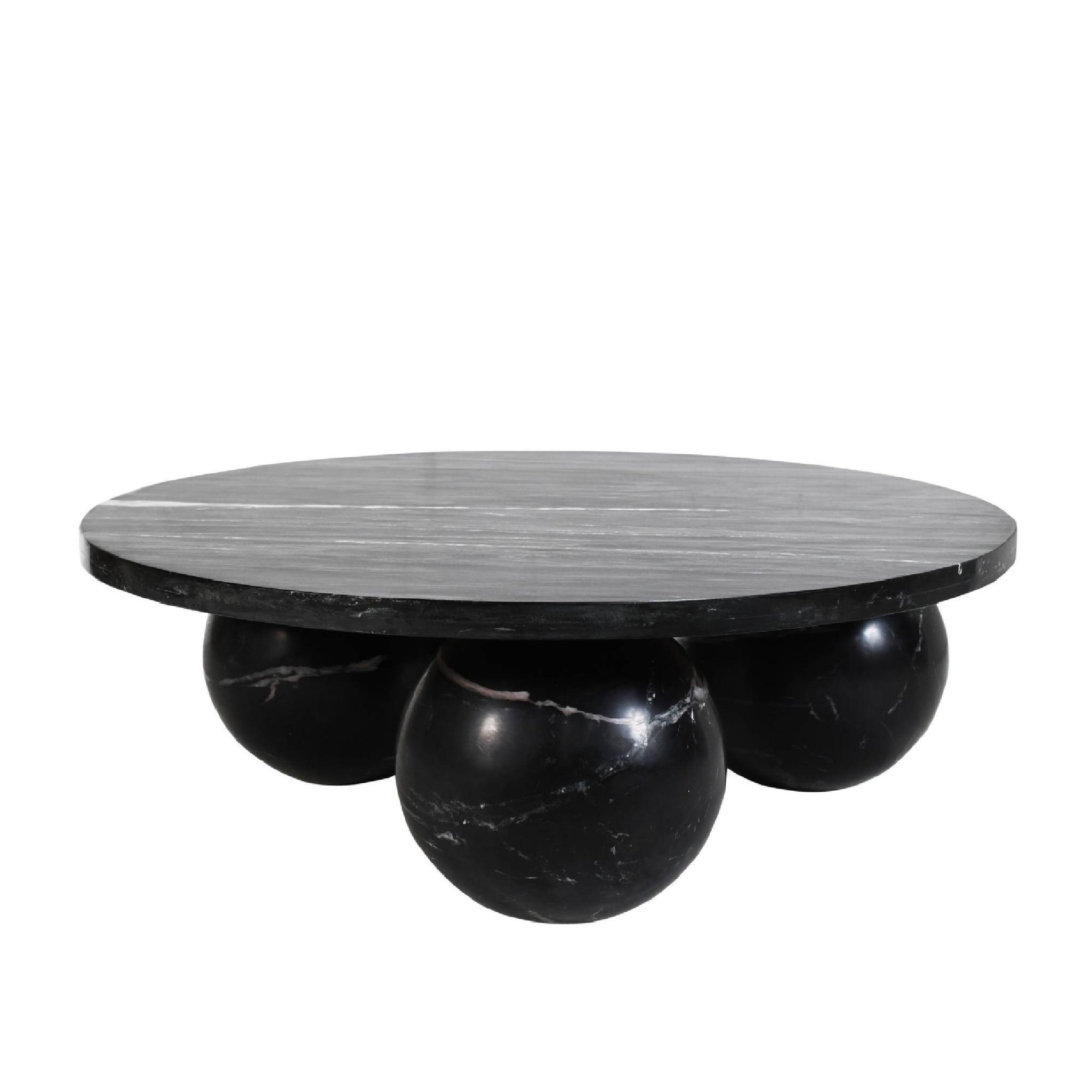 Ptmd Collection Couchtisch Schwarz 99x33x99 cm