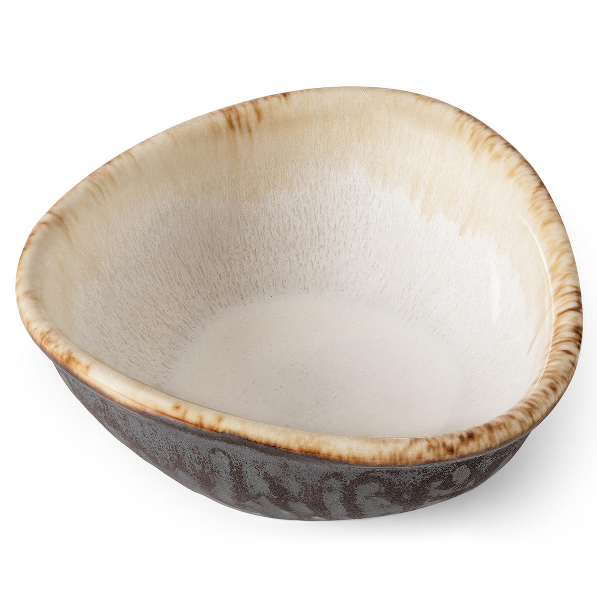 SALATSCHALE PRIMA 6-tlg, Hellbeige - Beige, Keramik (14/14/6cm) - KONSIMO®