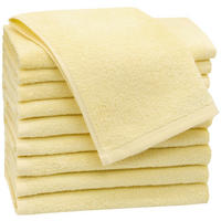 GÄSTETÜCHER, 10er-Set, 30x50 cm, 100% Baumwolle, Gelb - Hellgelb, Textil (30/50cm) - Zollner
