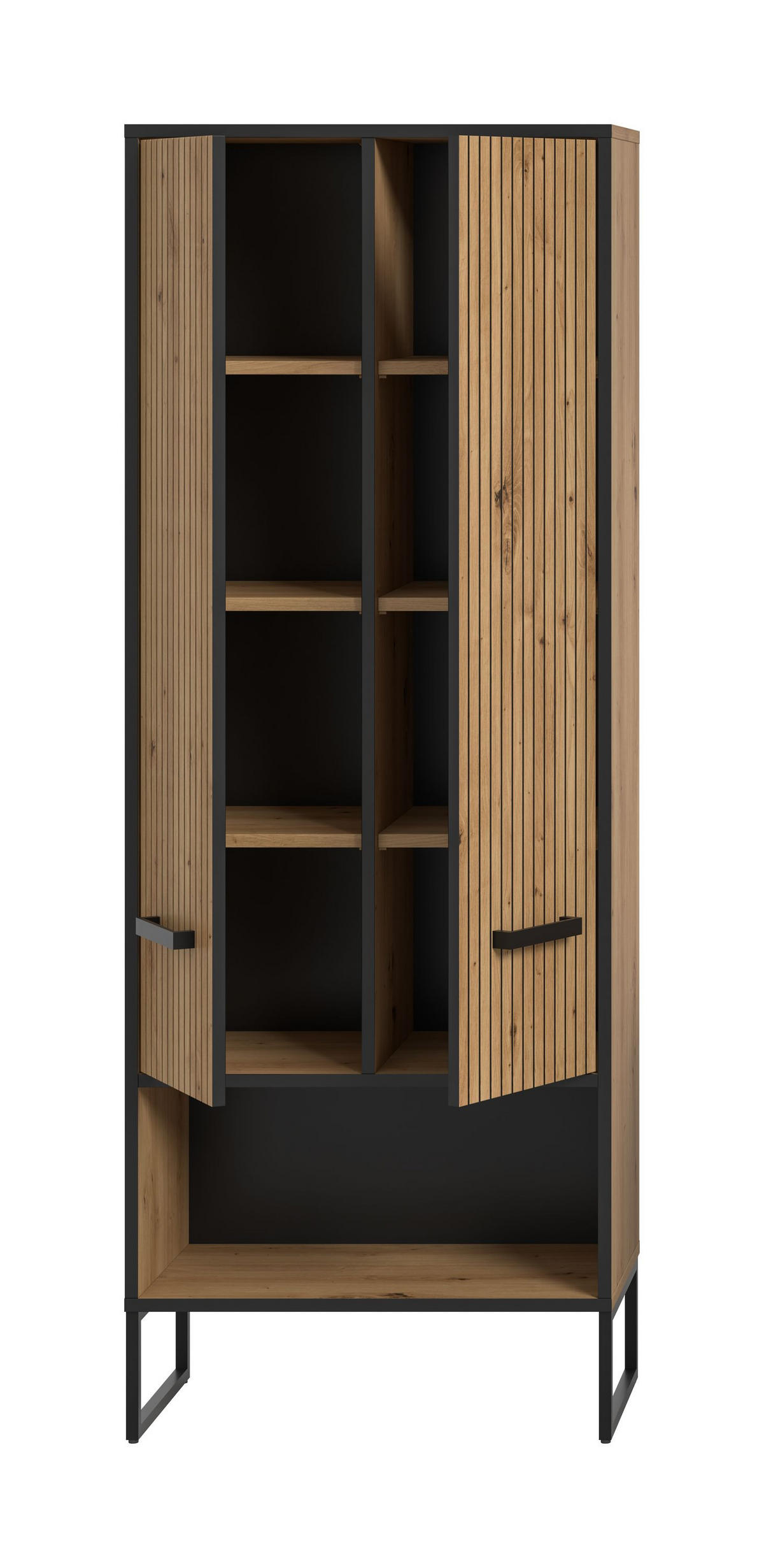 HOCHSCHRANK breit BAGNO (B/H/T: ca. 59/159/32 cm) in Artisan Oak Nachbildung/Artisan Oak Nachbildung - Eiche Artisan, Holzwerkstoff (59/159/32cm)