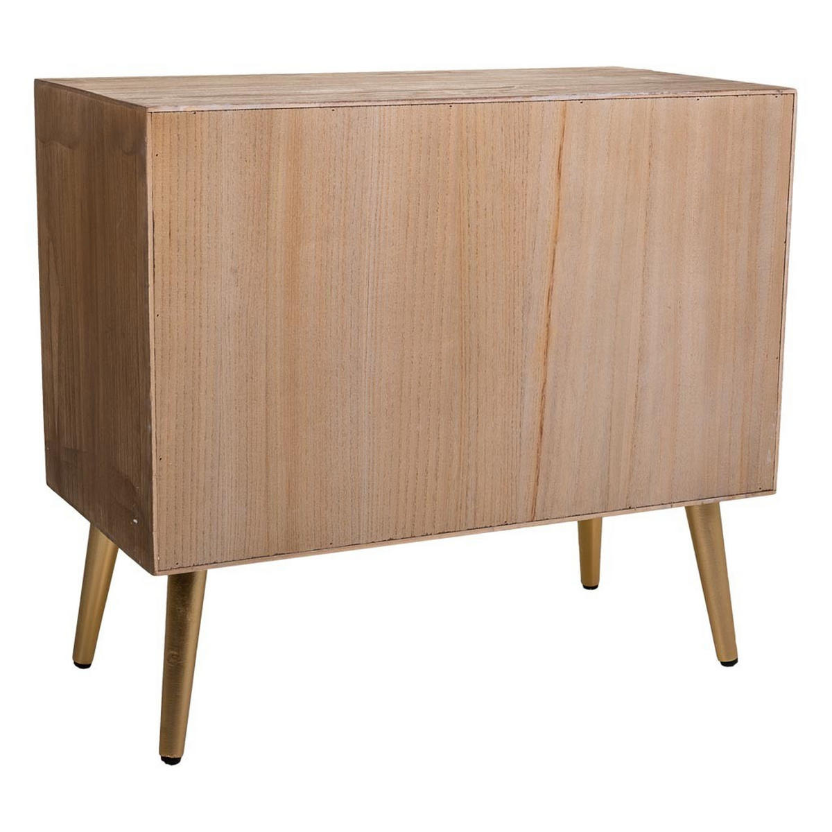 KOMMODE aus Holz 73x36x65 cm - Braun, Holz (73/65/36cm) - Wanderlust