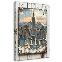 LEINWANDBILD Inschriften und Zitate 80x120cm - Beige, Textil (80/120cm) - Feeby