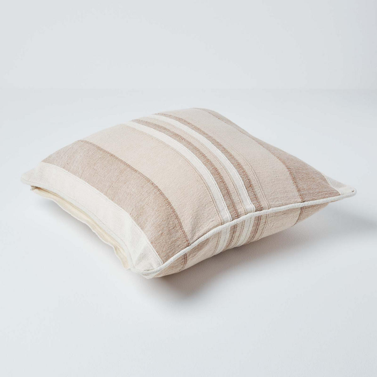 KISSENHÜLLE Morocco Stripe 45/45 cm, 100% Baumwolle - Beige, Textil (45/45cm) - Homescapes