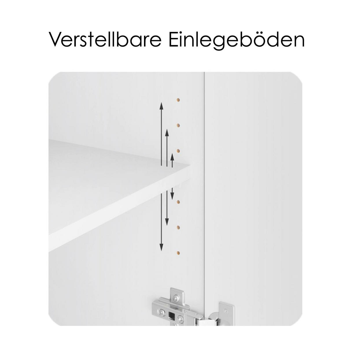 AKTENSCHRANK Elona M2, Büroschrank mit Soft-Close & Push-to-Open, Weiß/ Anthrazit matt (82 x 184 x 37 cm) - Anthrazit, Holzwerkstoff (82/184/37cm) - InnoFurn