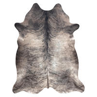 TEPPICH Künstliches Rindsleder 155/195 cm - Grau, Textil (155/195cm) - rugsX