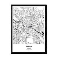 POSTER Berlin - Deutschland A3 Rahmenlos - Klar, Papier (29.7/5/42cm) - Nacnic