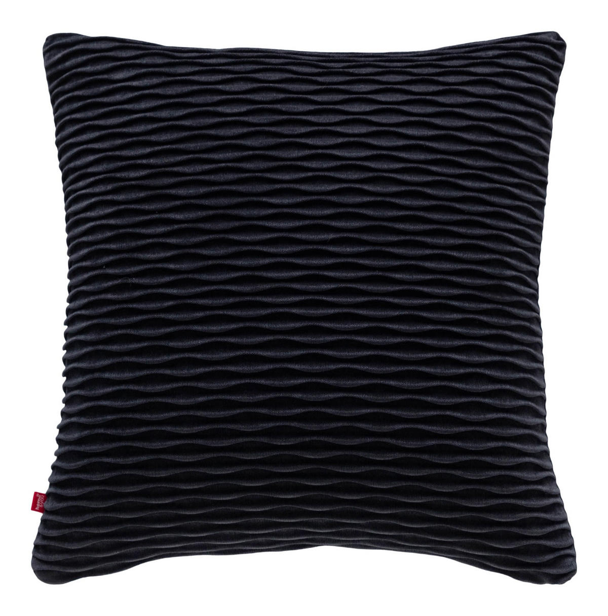 KISSENBEZUG Salma - Schwarz, Textil (45/45cm) - home&you