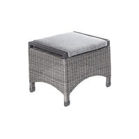 GARTENHOCKER Kentucky 57x59,5x46 cm, Kunststoff, Grau - Grau, Kunststoff (59.5/47/46cm) - dasmöbelwerk
