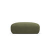 POUF Molino aus strukturiertem Stoff hellgrün - Hellgrün, Textil (100/36/100cm) - Micadoni