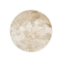 TEPPICH CRYSTAL ROUND Braun 240/240 cm - Braun, Kunststoff (240/240cm) - Tapiso