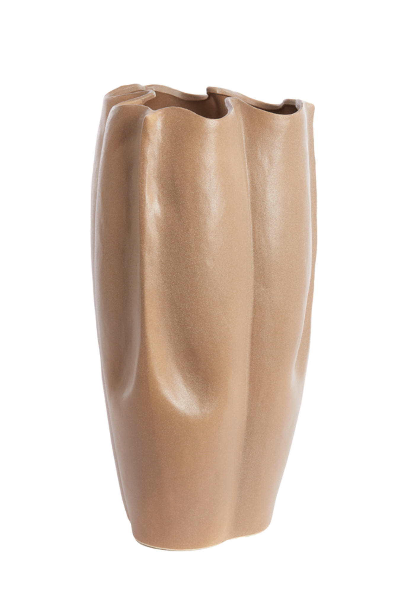 VASE Sanguli Grau Ø28/56 cm - Grau, Keramik (56cm) - Light & Living