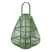 LUCERNA Lucie zelená 29/29/57 cm prútená - zelená, drevo (29/57/29cm) - Mondex