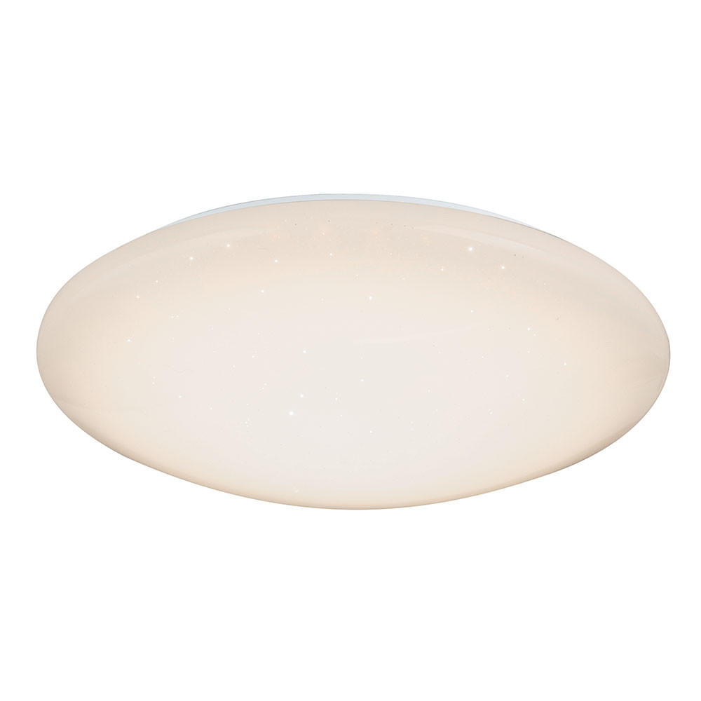 LED DECKENLEUCHTE ATREJU I Weiß Metall Acryl - Weiß, Metall (50/50/14cm)