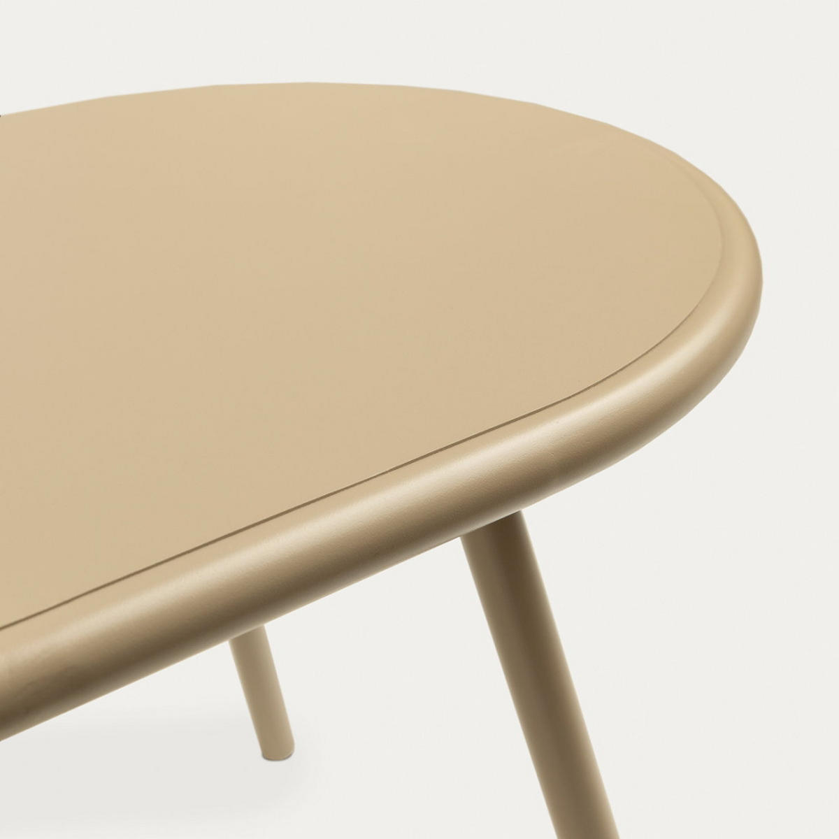 GARTENSET Madeira Beige - Beige, Metall - Kenay Home