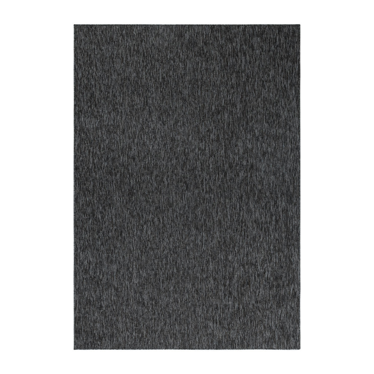 TEPPICH Kurzflor Unifarben Polypropylen saugroboter Wohnzimmer Anthrazit Rechteckig 120x170 - Anthrazit, Textil (120/170cm) - KADIMA DESIGN
