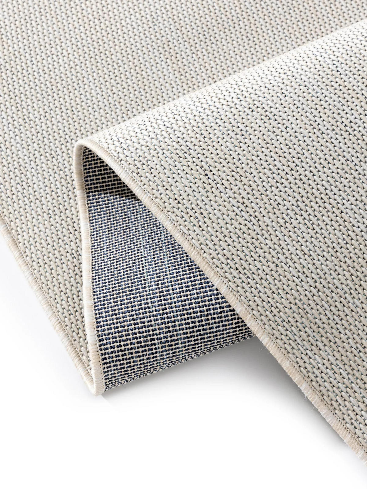 OUTDOORTEPPICH Lou Weiß 70x200 cm - Weiß, Kunststoff (70/200cm) - benuta