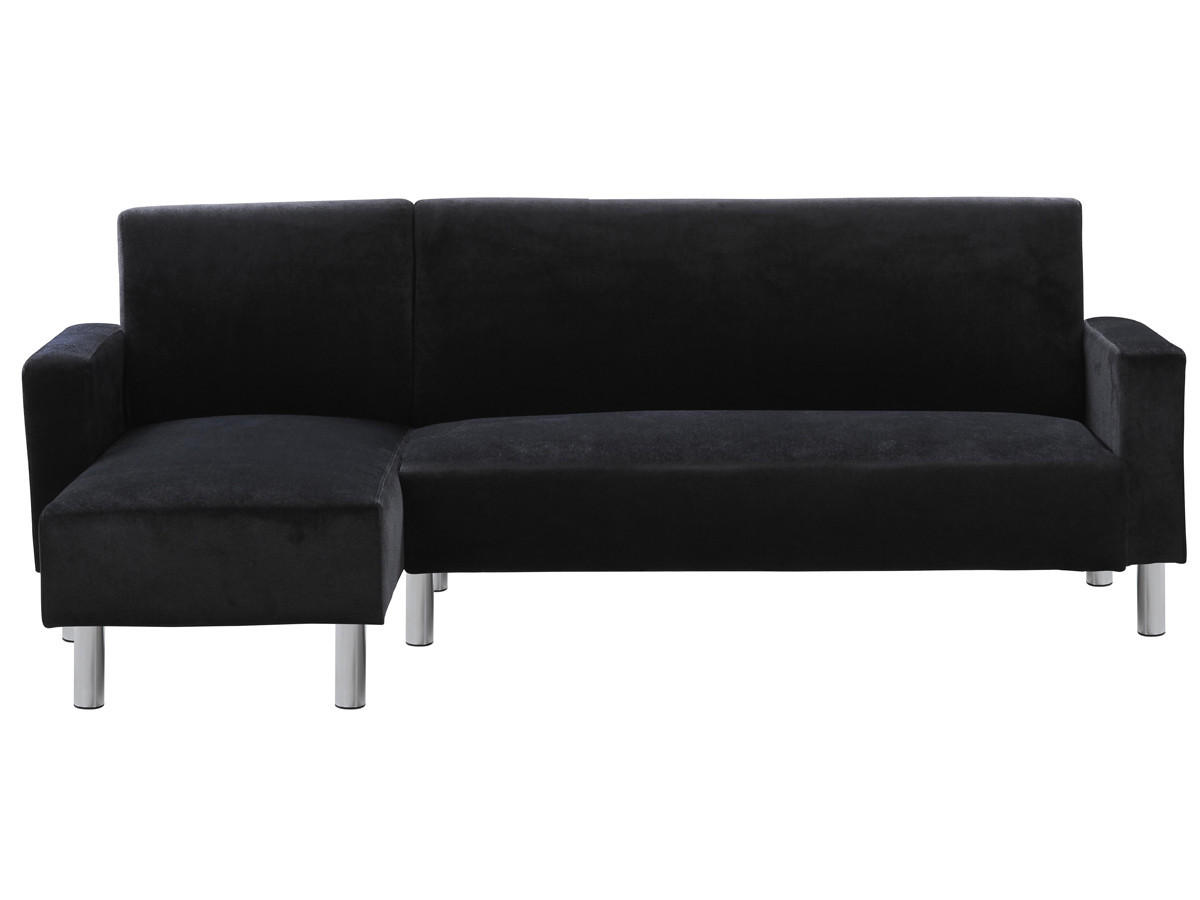 ECKSOFA Rio Anthrazit - Chromfarben/Anthrazit, Textil/Metall (209/73cm) - Habitat Garten