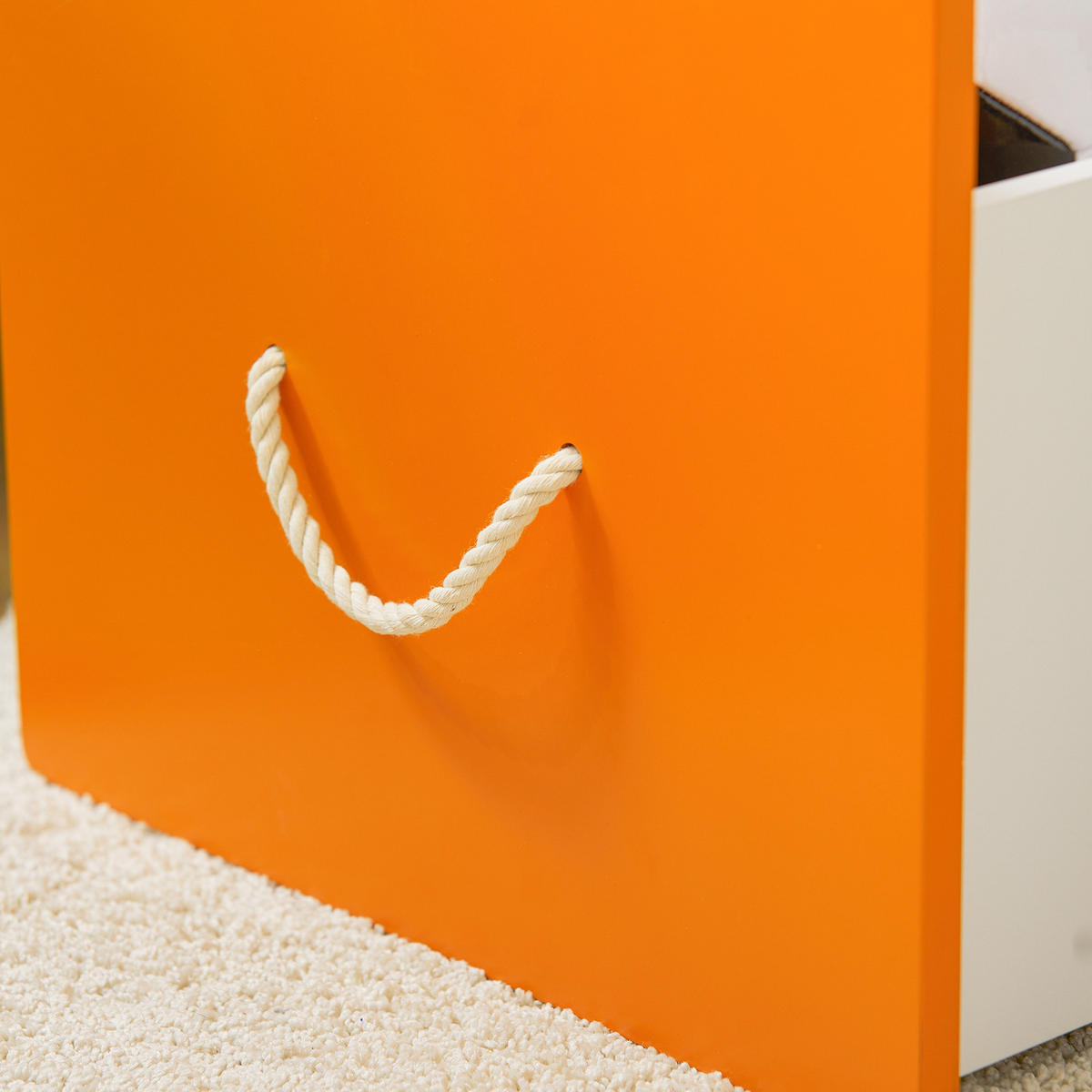 KINDER-SPIELZEUGTRUHE Weiß - Weiß, Holzwerkstoff (40/35/40cm) - SoBuy