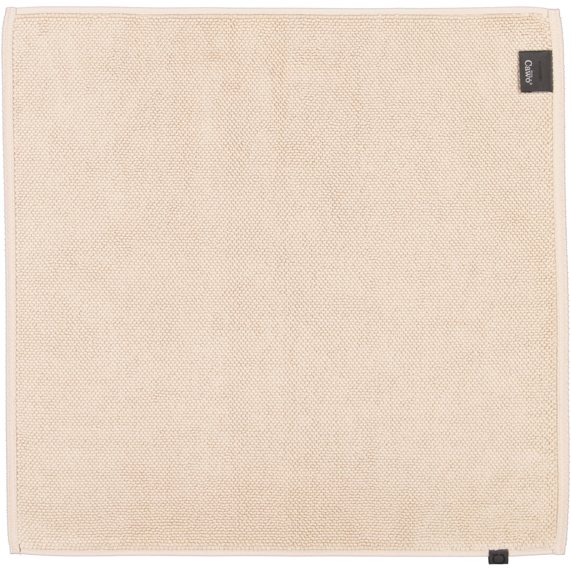BADTEPPICHE LOOP 1007 BEIGE - 370 - Beige, Textil (60/60cm) - Cawoe