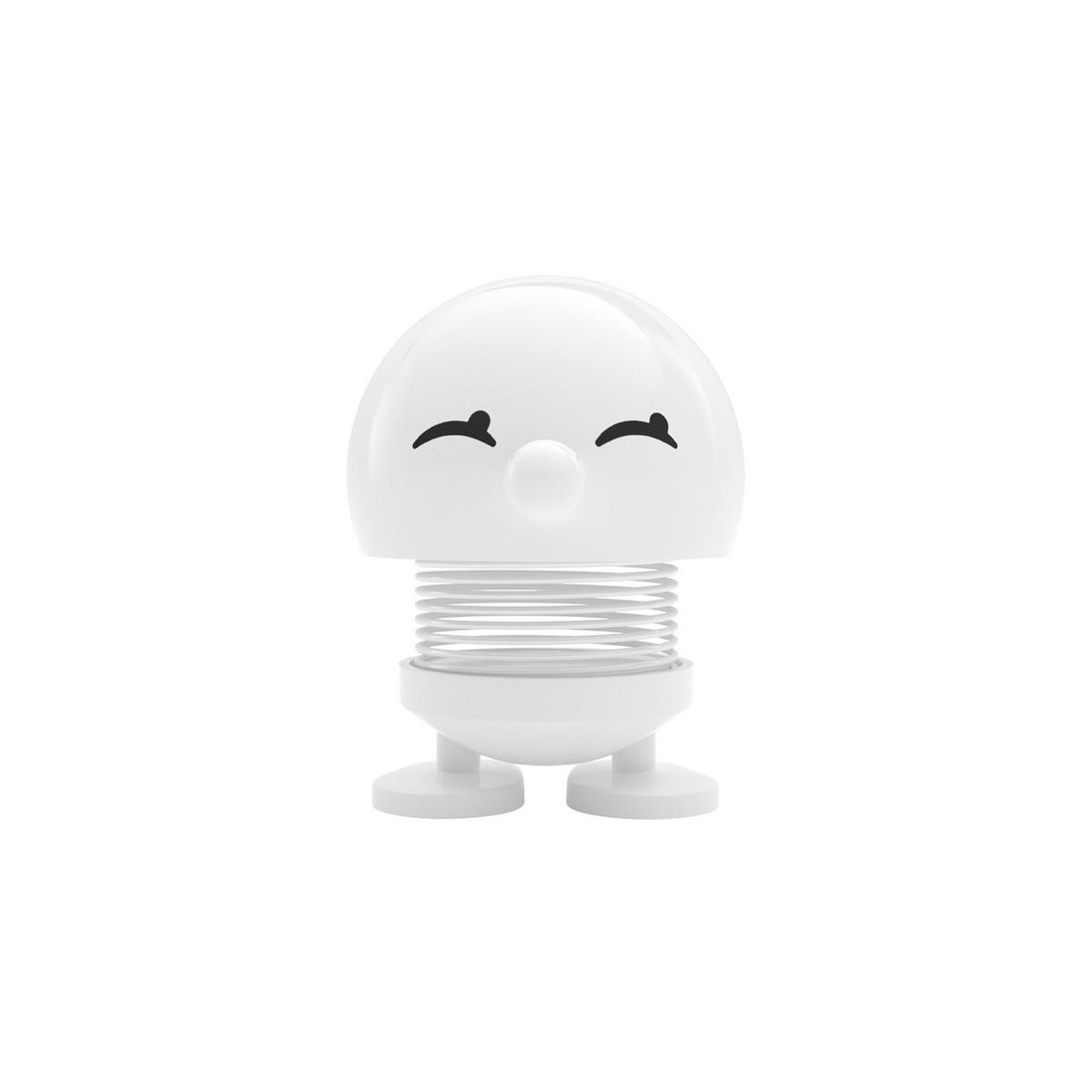 DEKOFIGUR Bimble weiß 6,6 cm - Weiß, Kunststoff (5.8/6.6/4.5cm) - Hoptimist
