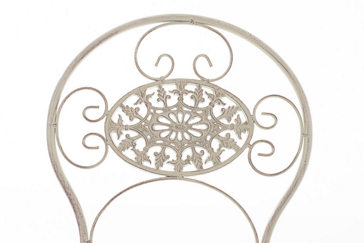 GARTENSTUHL Moni antik-creme - Naturfarben, Metall (43/50/91.5cm) - TPFGarden