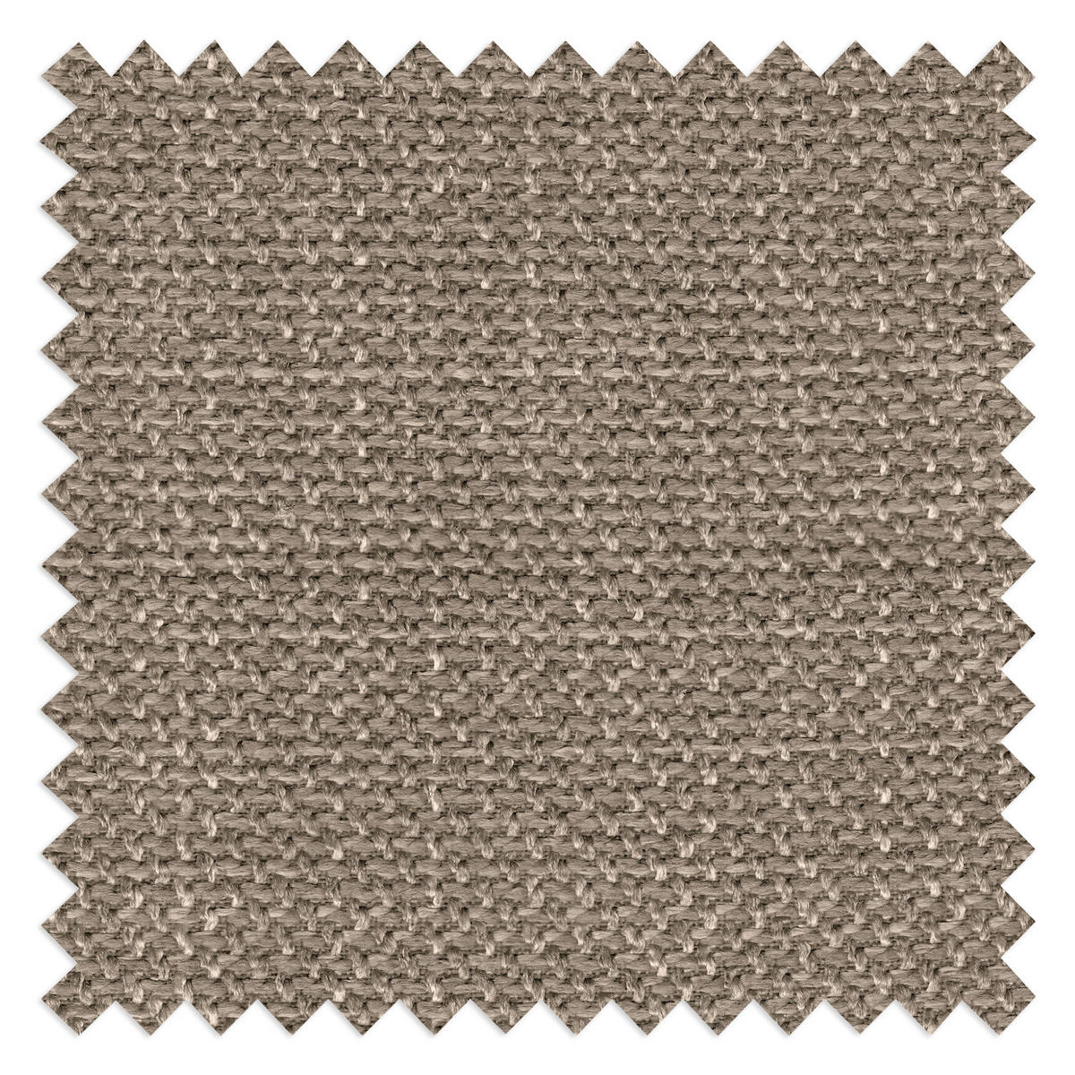 POLSTERHOCKER - Taupe/Eichefarben, Eichenholz/Textil (85/43/60cm) - home24