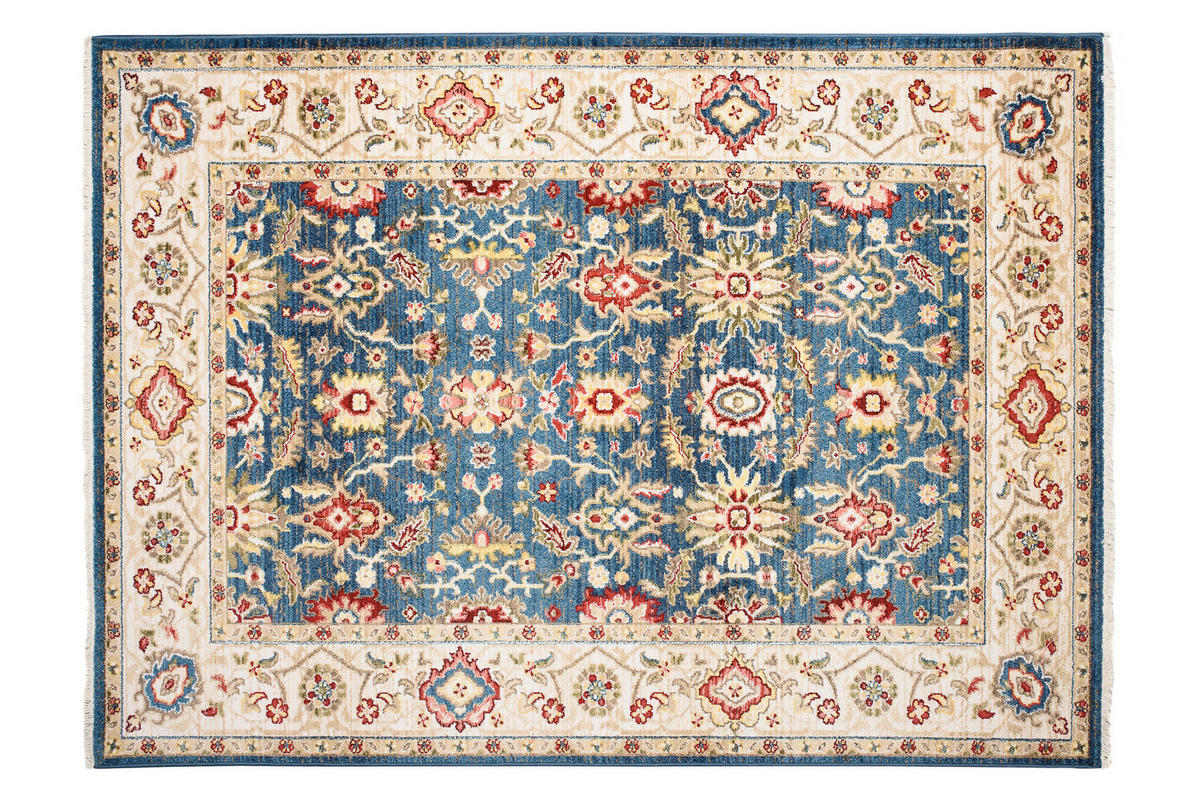 TEPPICH RIVIOLI Blau 240/330 cm - Blau, Textil (240/330cm) - Tapiso