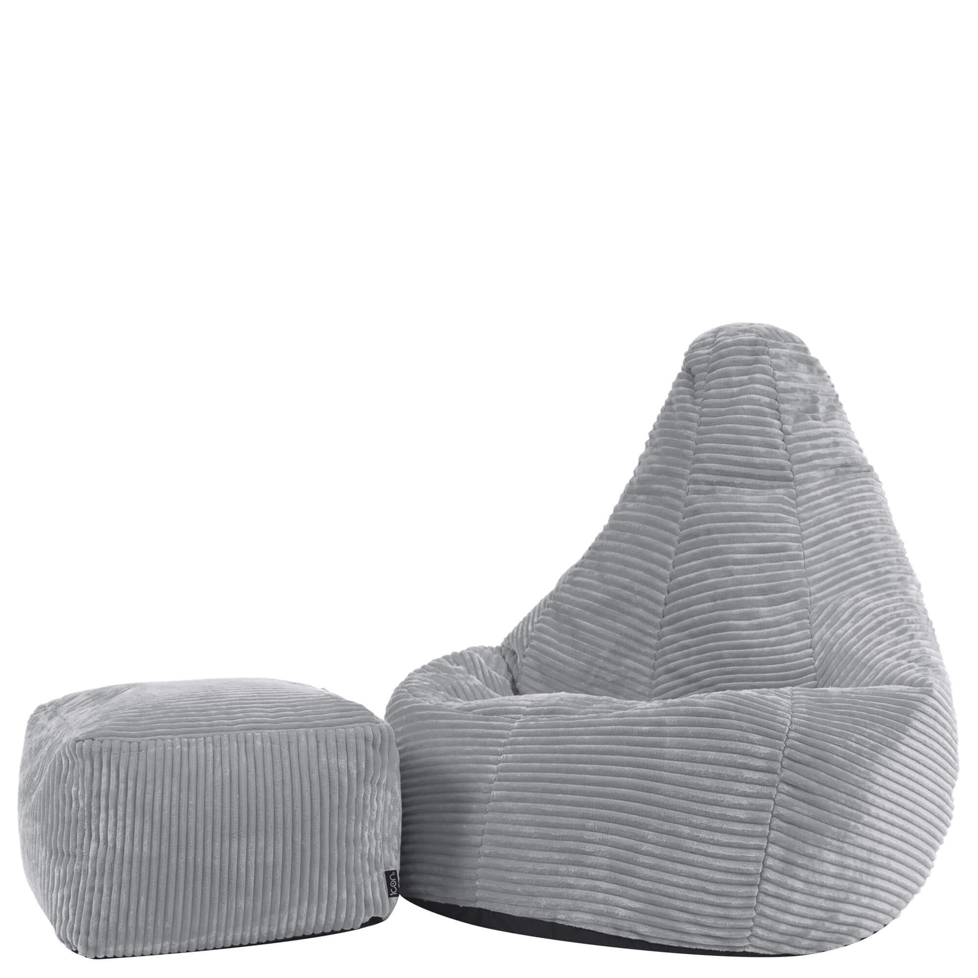 icon Kindersitzsack Grau 69x59x65 cm