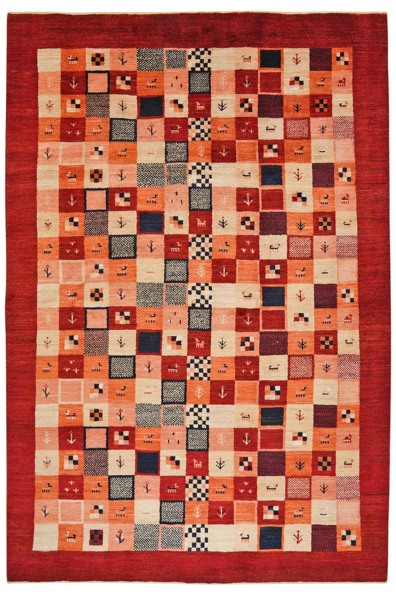 TEPPICH Rizbaf Mehrfarbig 236/159 cm Schurwolle - Multicolor, Textil (159/236cm) - Looma