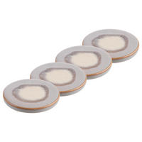 UNTERSETZER (4er Set) Cosmos - Grau, Naturmaterialien (11/11cm) - BUTLERS