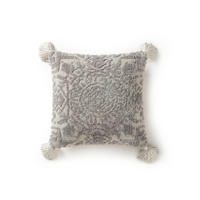 KISSENBEZUG Elias Grau 45x45 cm - Grau, Textil (45/45cm) - benuta Nest