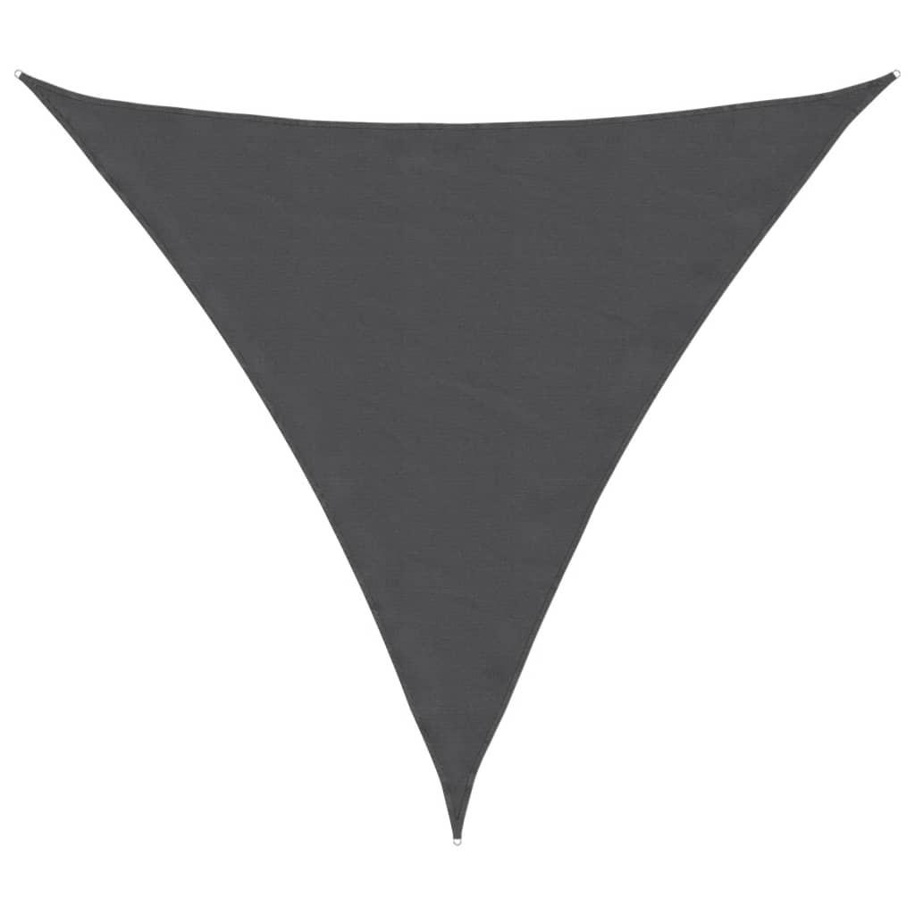 SONNENSEGEL Oxford-Gewebe Dreieckig 3x3x3 m Anthrazit - Anthrazit, Textil (300/300cm) - furnicato