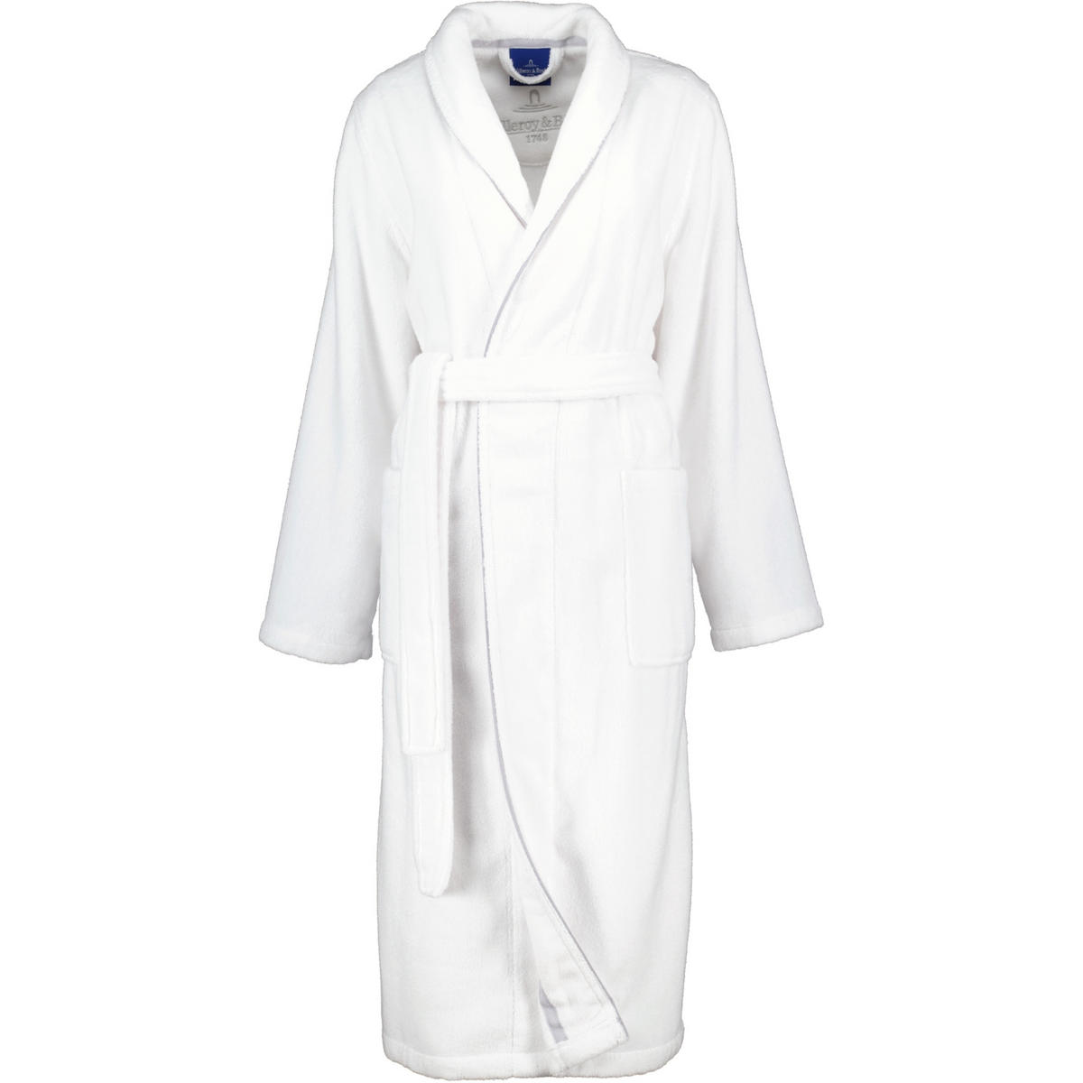 BADEMANTEL DAMEN SCHALKRAGEN 2520 BRILLIANT-WHITE - 67 - Weiß, Textil (Lnull) - Villeroy & Boch