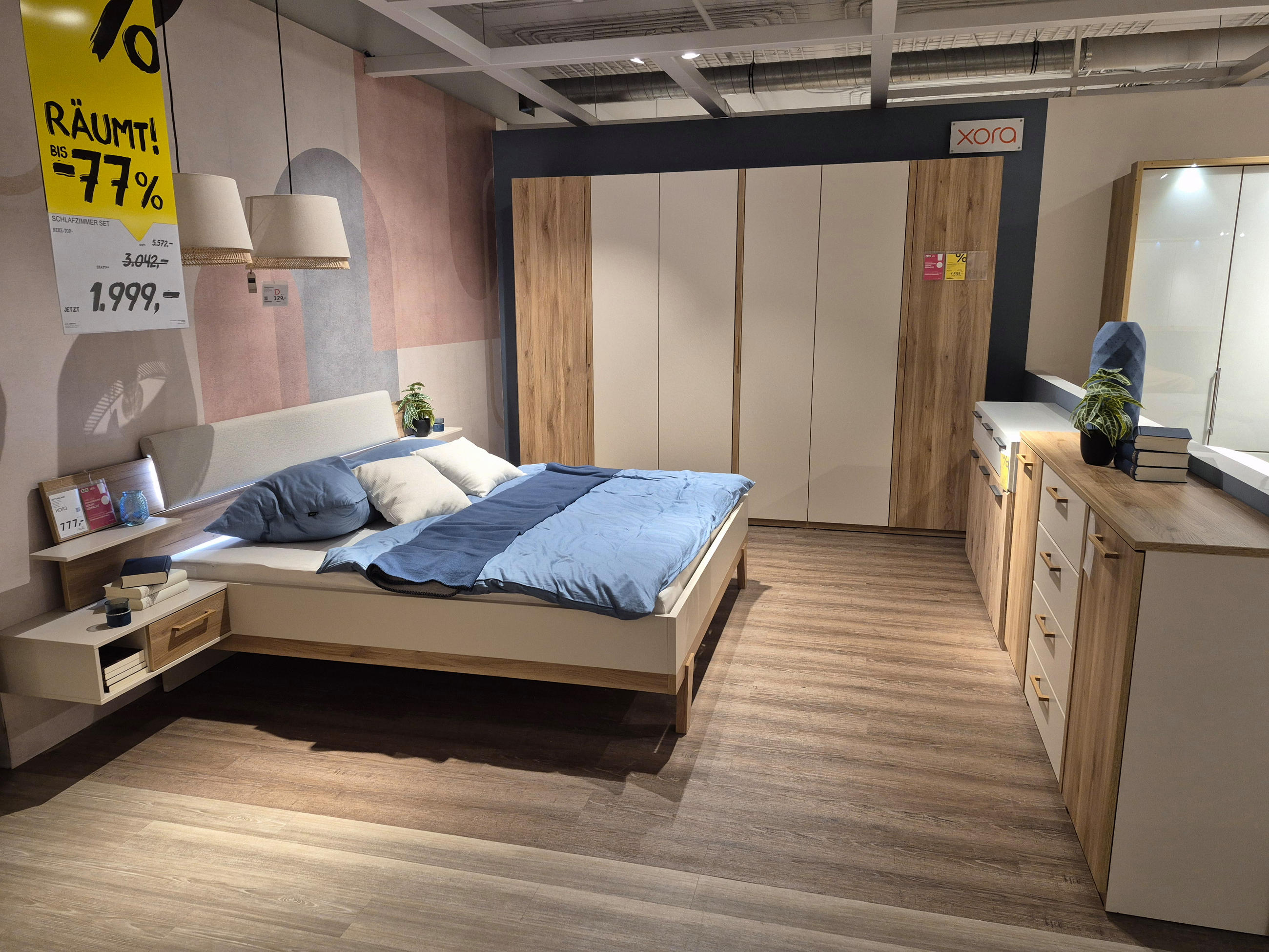 Schlafzimmer Set Modell Neke - Xora