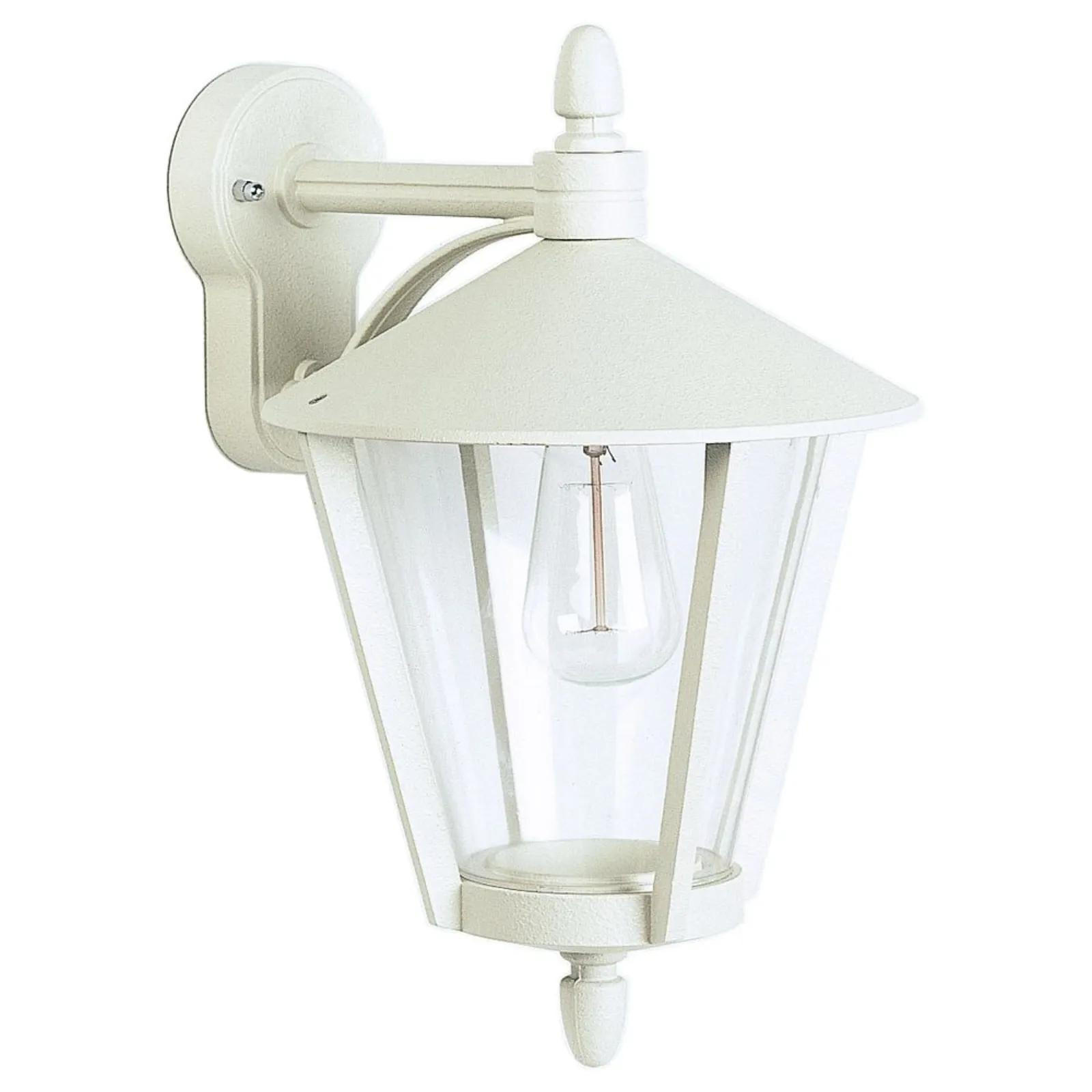 AUSSENLEUCHTE MIT BEWEGUNGSMELDER Weiß - Weiß, Metall (13/41.5/13cm) - click-licht