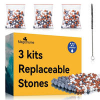 FILTERSTEINE für Duschkopf 3er Set - Multicolor, Stein (5/3/10cm)