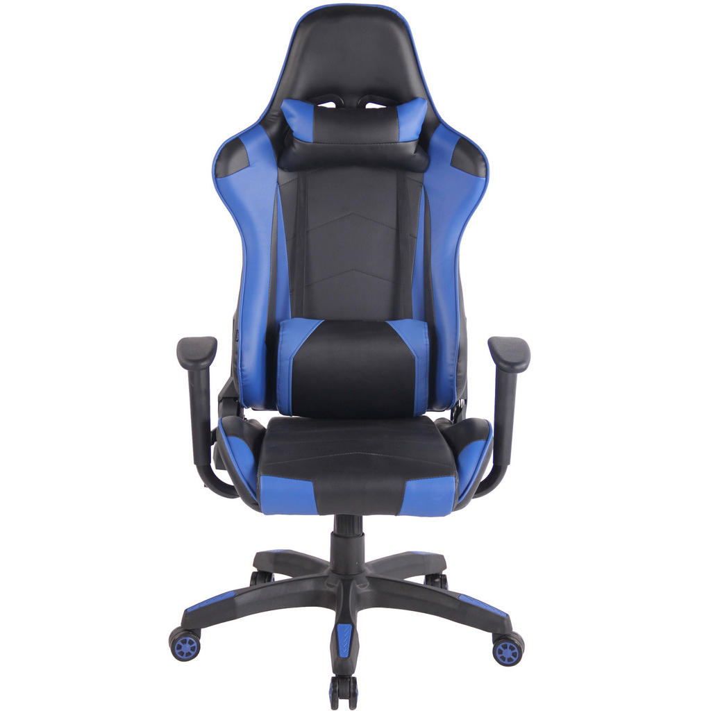 Thumbnail - CLP Gamingstuhl, Blau, Schwarz, Textil, 65x128x50 cm, Kinder- & Jugendzimmer, Jugendmöbel, Gamingstühle
