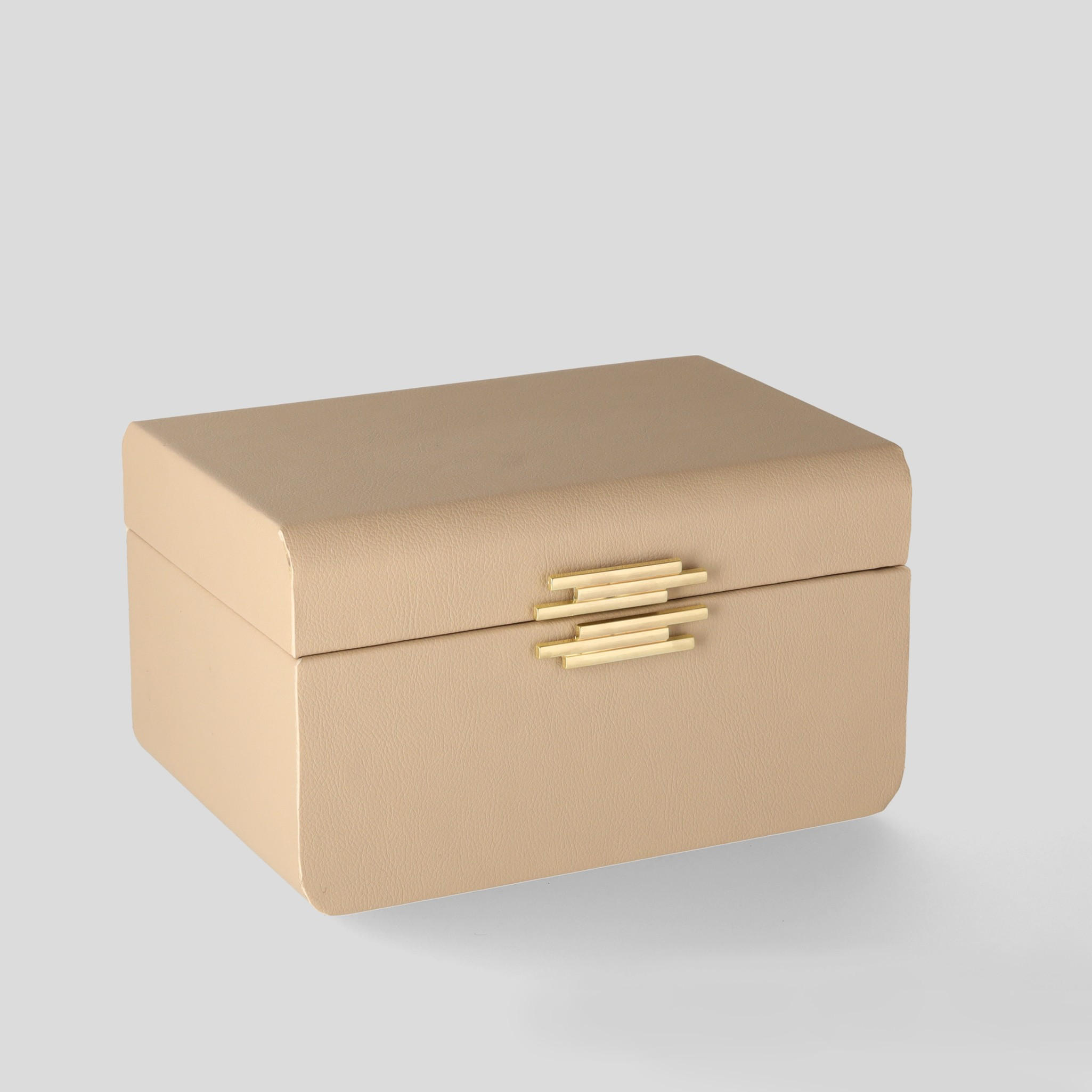 SCHMUCKKÄSTCHEN Correna - Beige, Kunststoff (23/13.5/16cm) - home&you