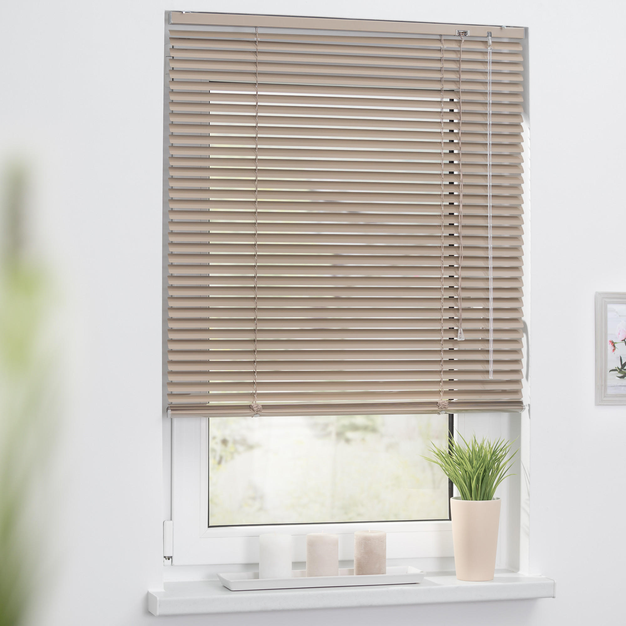 JALOUSIE ALUMINIUM - Braun, Metall (100/160cm) - Lichtblick Original