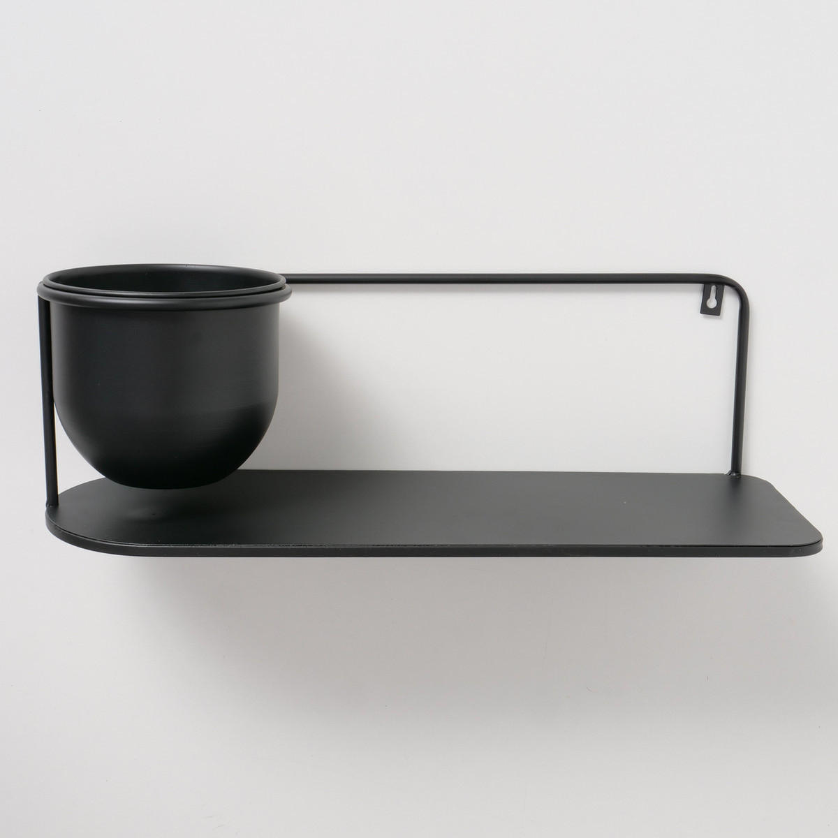 METALLREGAL Pluto 55/18 cm - Schwarz, Metall (55/18/18cm) - Boltze Home