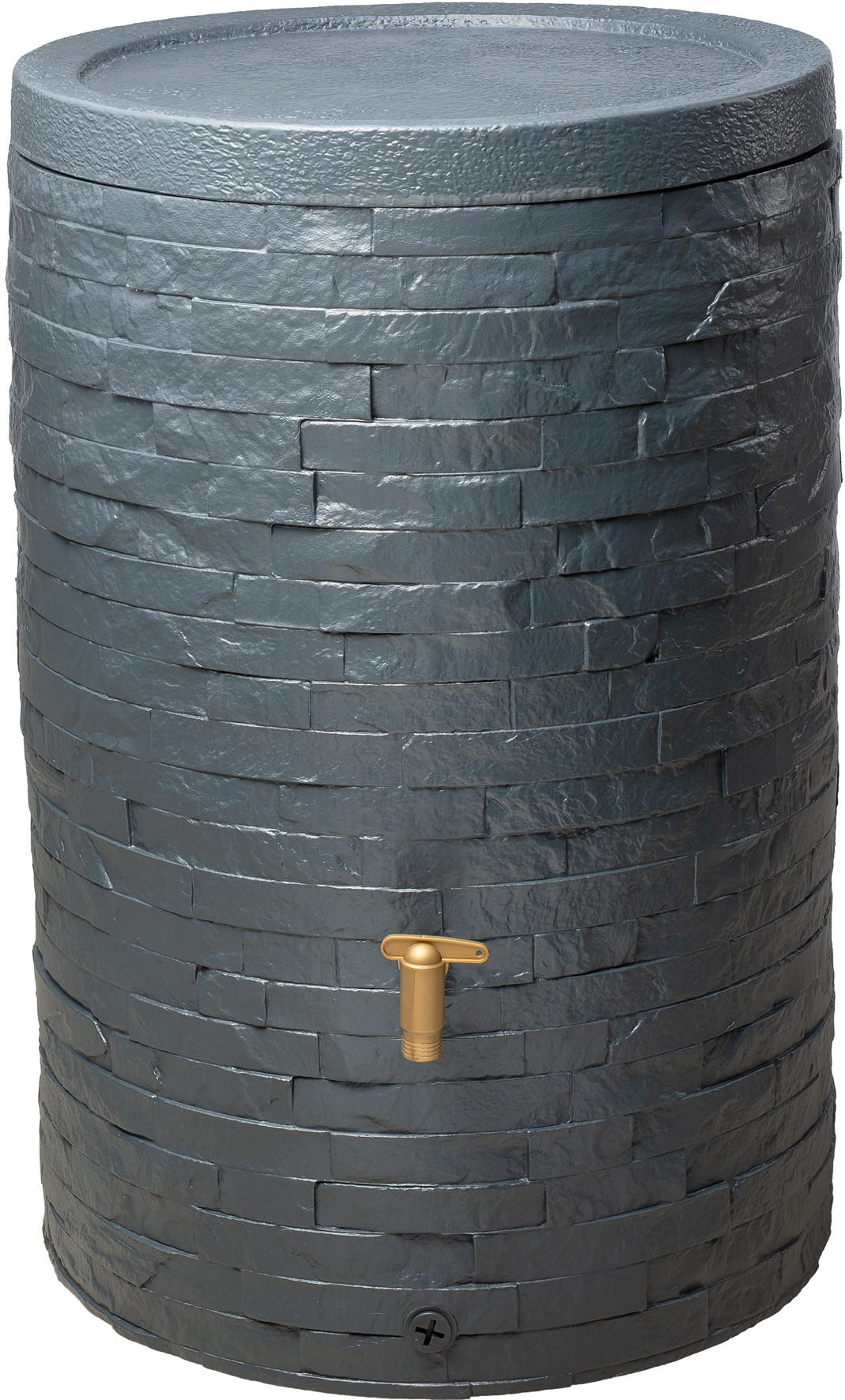REGENTONNE 250 L, graphite grey - Grau, Kunststoff (60/93/60cm) - 4rain