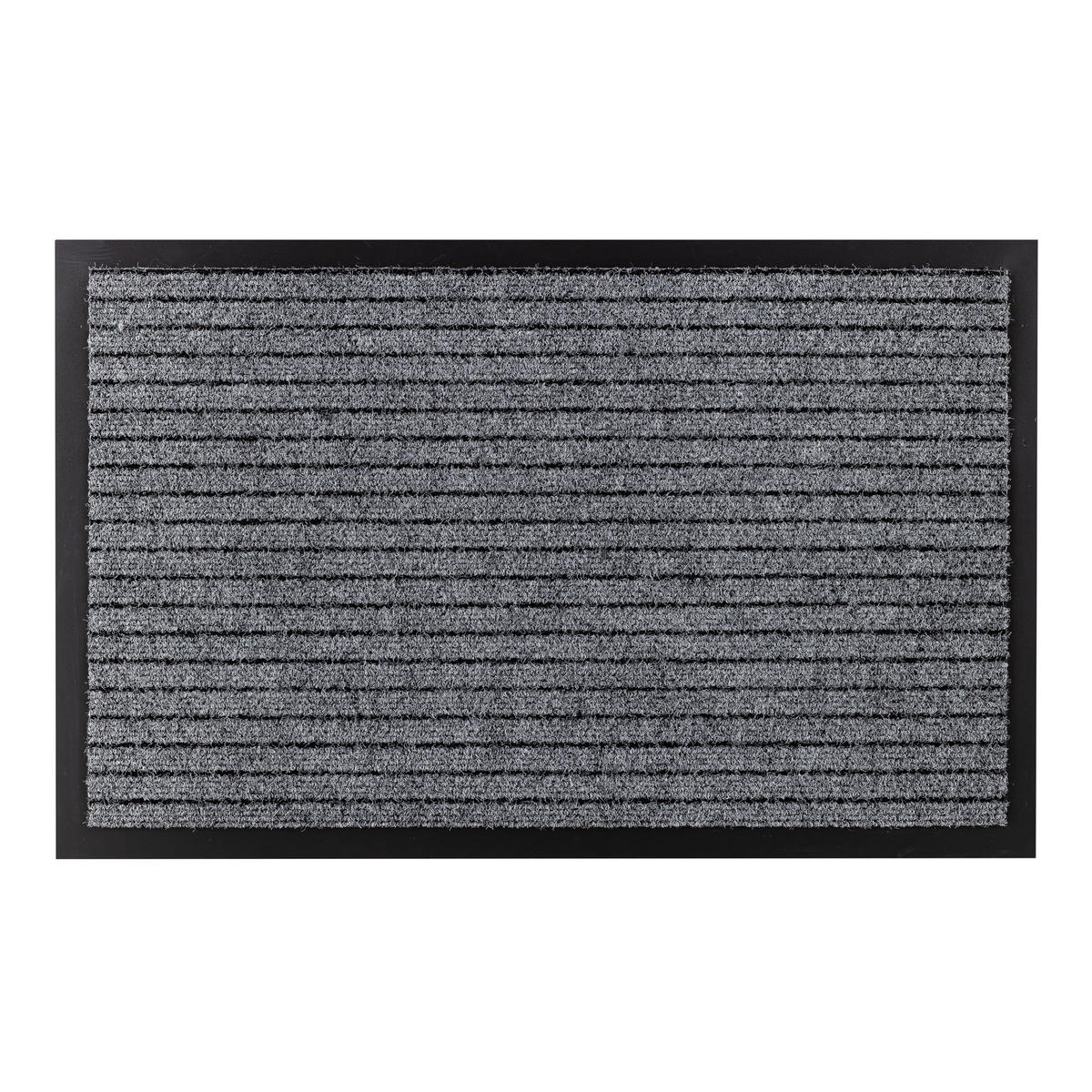 TÜRMATTE rutschfest DURA 100/120 cm - Grau, Textil (100/120cm) - rugsX