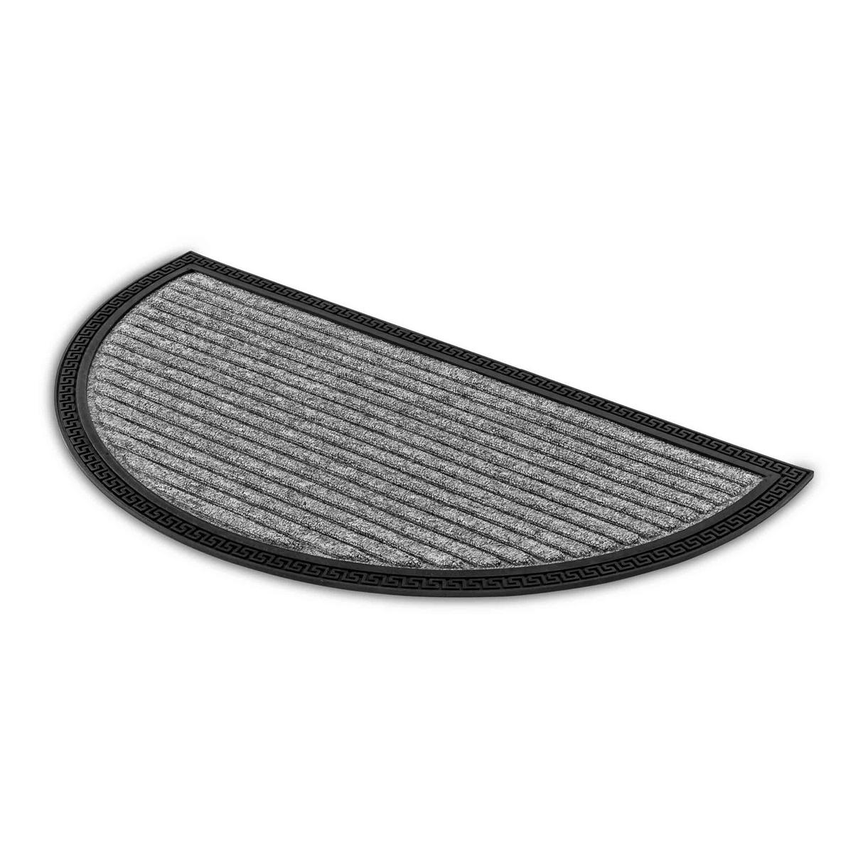FUSSMATTE AUßEN BORDER STAR HR 2ER SET - Silberfarben, Textil (40/70cm) - Astra