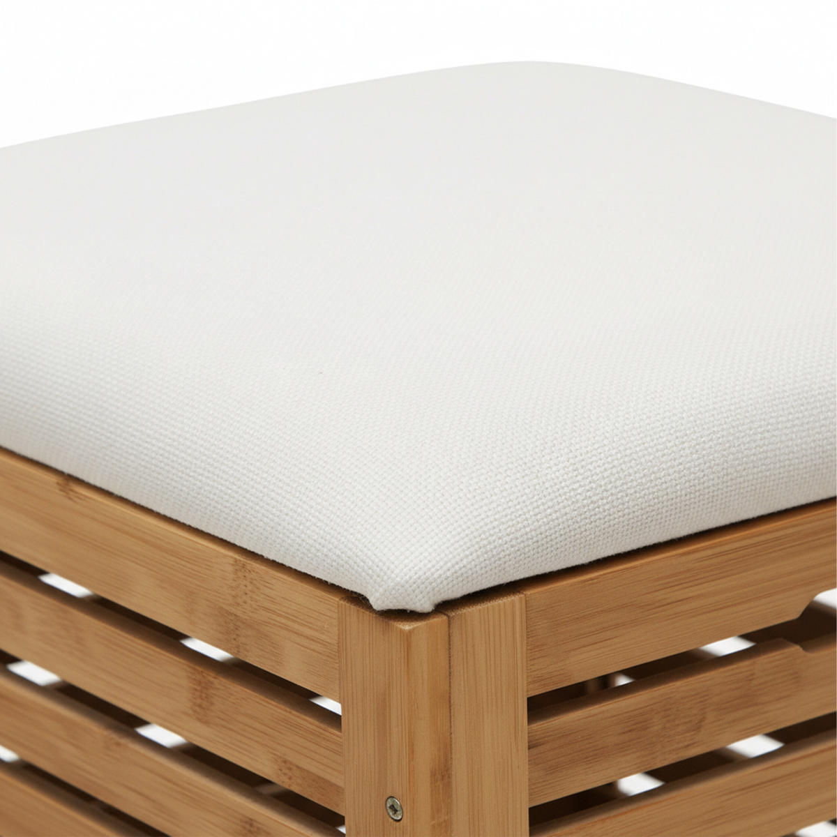 KOŠ bielizne - svetlohnedá, drevo/textil (40/56/40cm) - Relaxdays