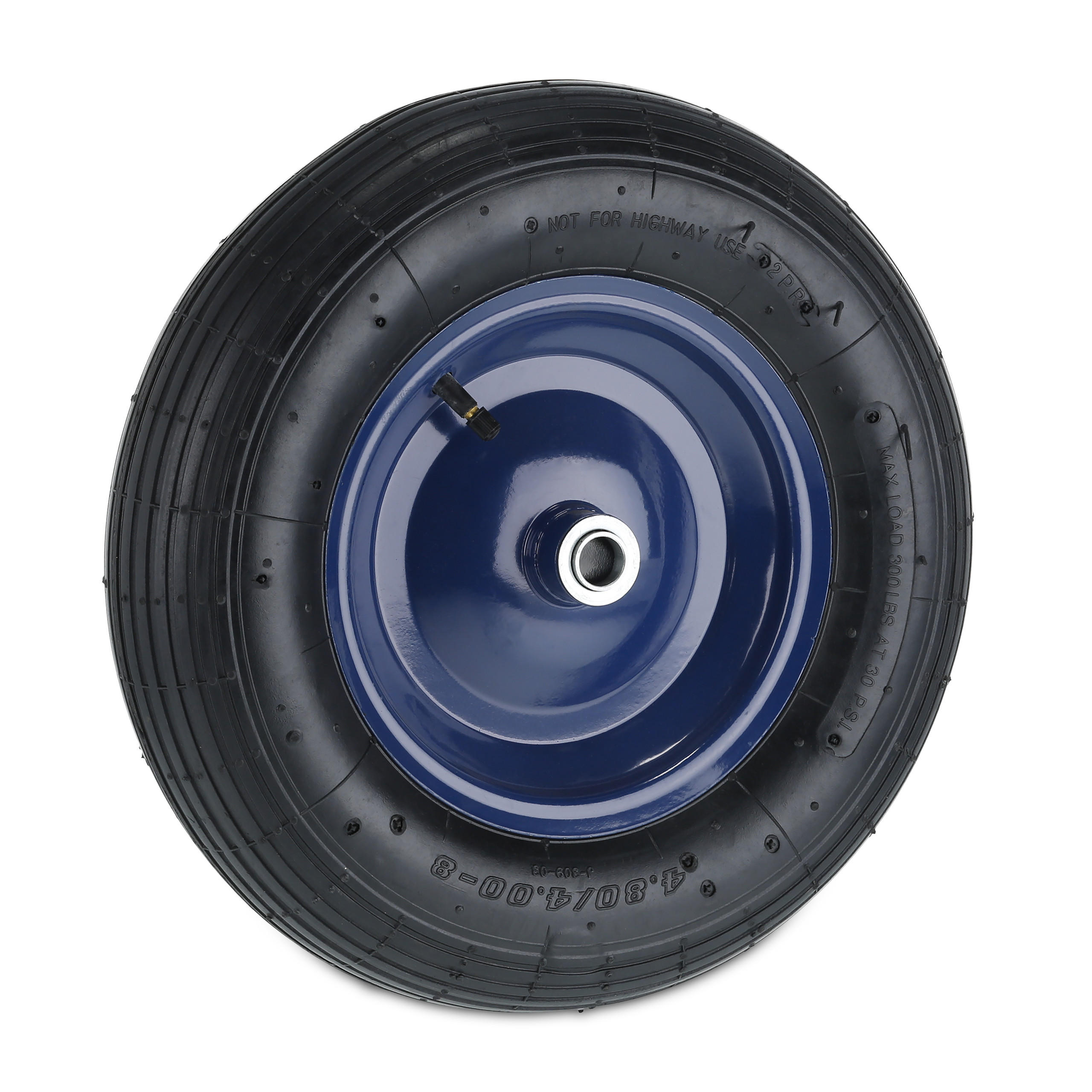 SCHUBKARRENRAD - Multicolor, Kunststoff/Metall (39/9/39cm) - Relaxdays