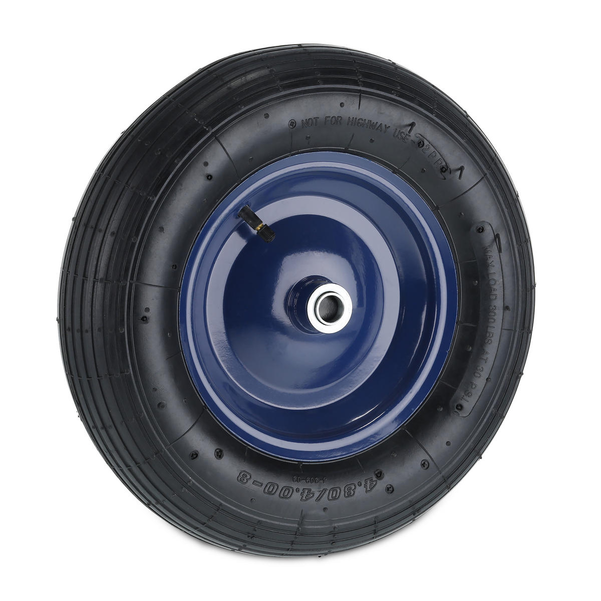 SCHUBKARRENRAD - Multicolor, Kunststoff/Metall (39/9/39cm) - Relaxdays